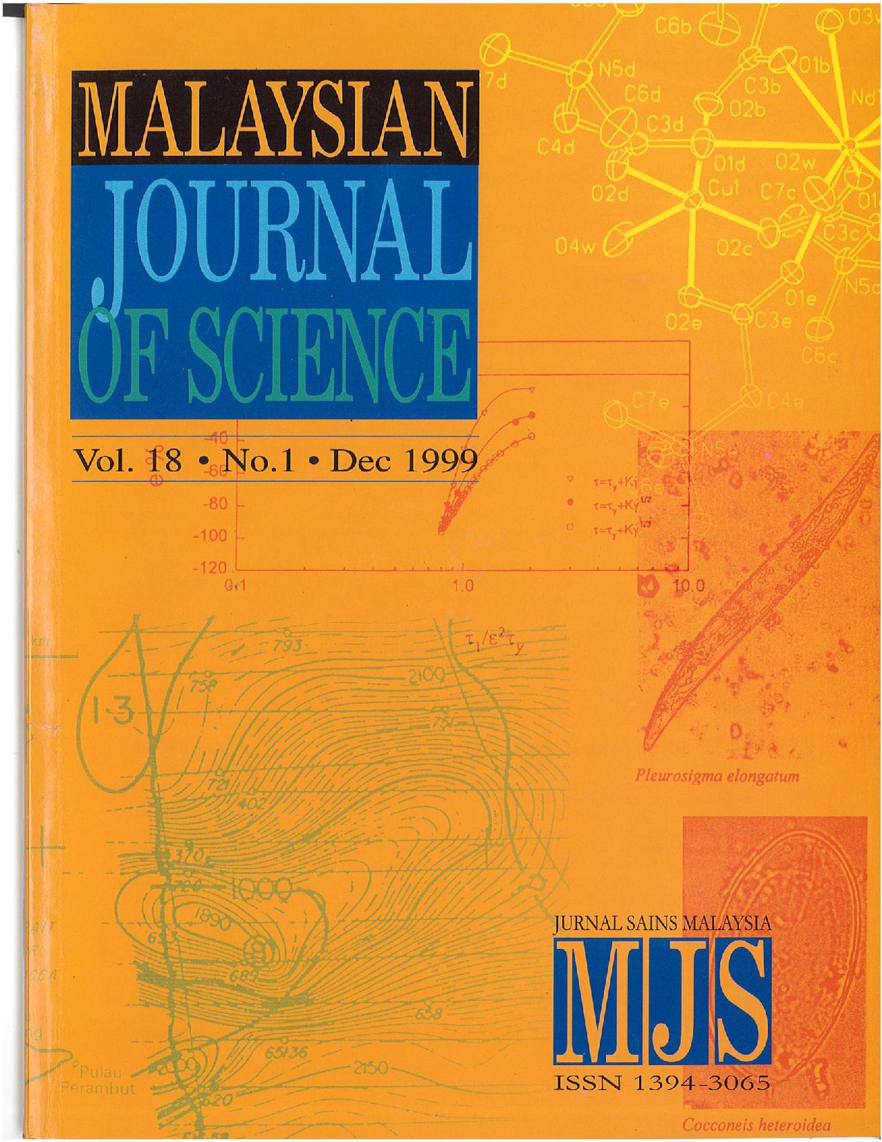 					View Vol. 18 No. 1 (1999)
				