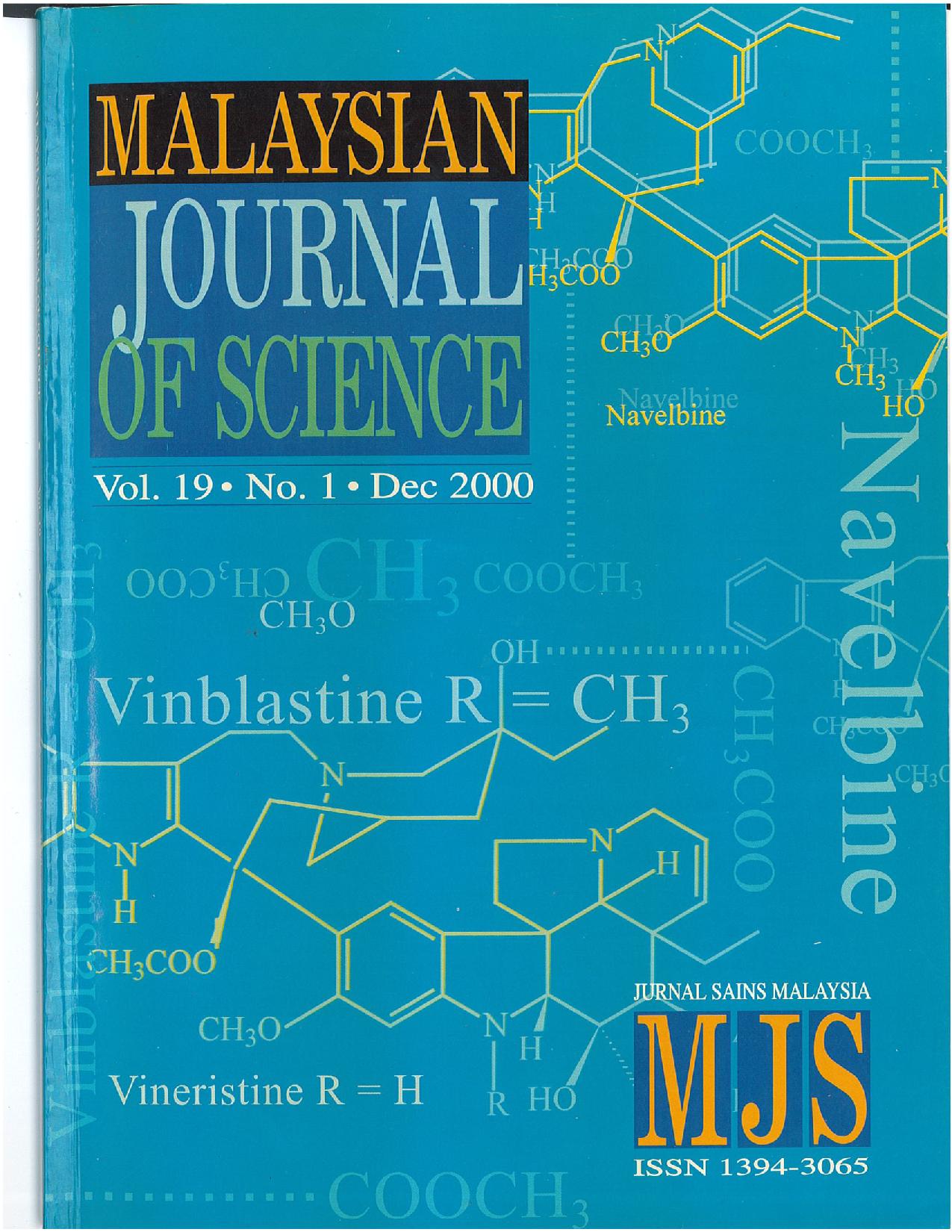 					View Vol. 19 No. 1 (2000)
				